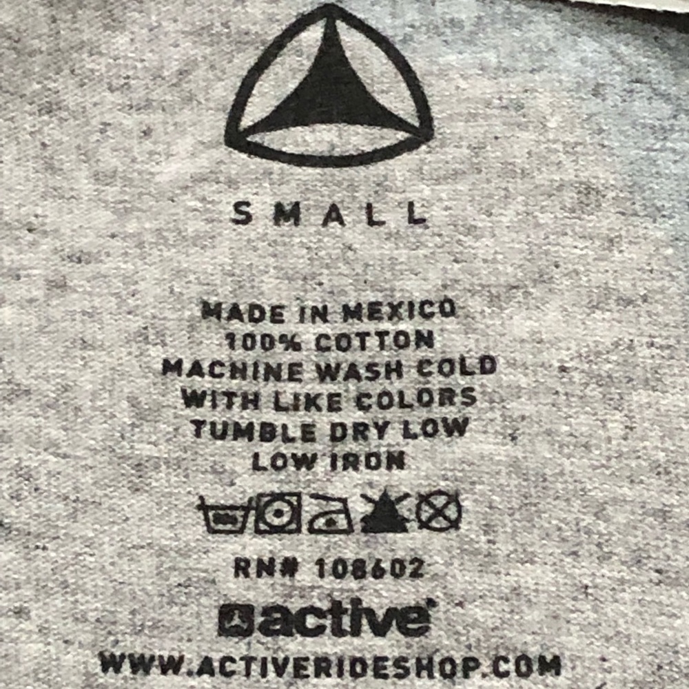 Active Ride Shop Tee Size * S * - Picture 4 of 8